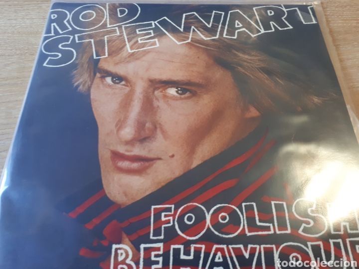 Discos de vinilo: ROD STEWART FOOLISH BEHAVIOUR - Foto 1