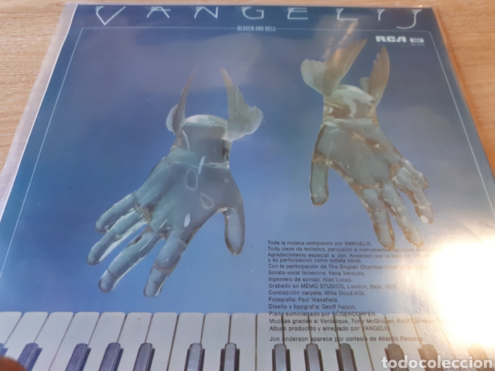 Discos de vinilo: VANGELIS HEAVEN AND HELL - Foto 2