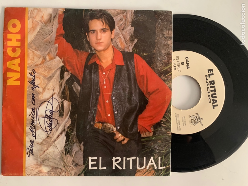 Discos de vinilo: Single nacho el ritual pay discos 1994 promo - Foto 1