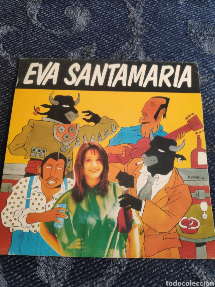 Discos de vinilo: Single vinilo - Eva Santamaria - Se&ntilde;orita - Foto 1