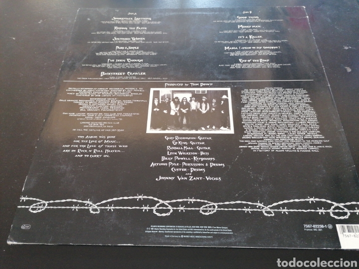 Discos de vinilo: Lynyrd Skynyrd - 1991 LP Germany - Foto 2
