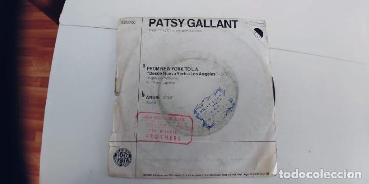 Discos de vinilo: PATSY GALLANT - SINGLE FROM NEW YORK TO L.A - Foto 2