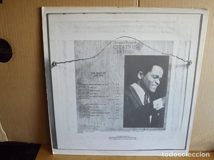 Discos de vinilo: JOE TEX ---- THE BEST OF - Foto 2