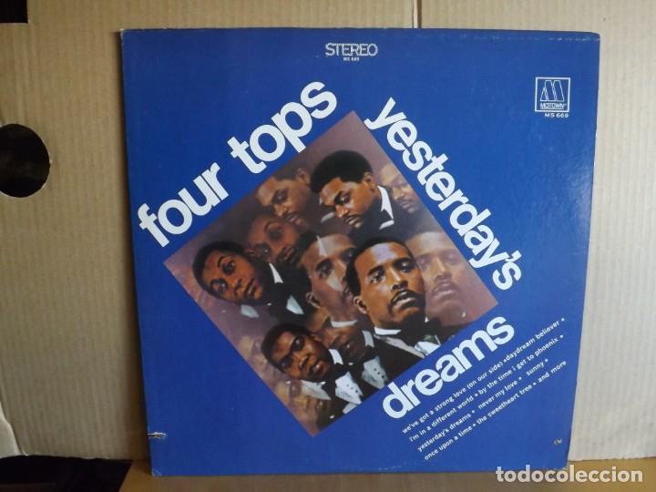 Discos de vinilo: FOUR TOPS ---- YESTERDAY&acute;S DREAM - Foto 1
