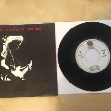 Discos de vinilo: DIRE STRAITS - THE BUG - PROMO SINGLE 7” - 1991 VERTIGO SPAIN. Lote 256014400