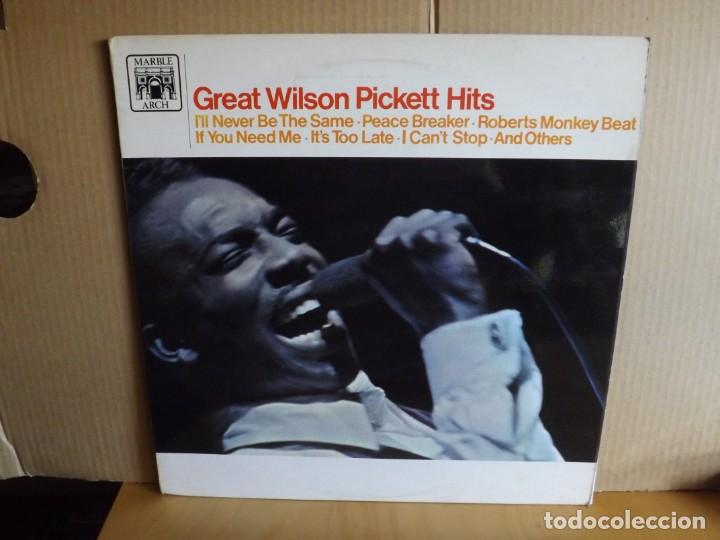 Discos de vinilo: WILSON PICKETT ---- GREAT HITS - Foto 1