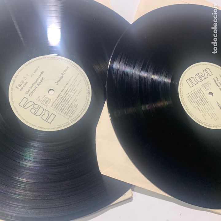 Discos de vinilo: DOBLE LP GATEFOLD Count Basie &lrm;&ndash; The Indispensable Count Basie DE 1982 - Foto 4