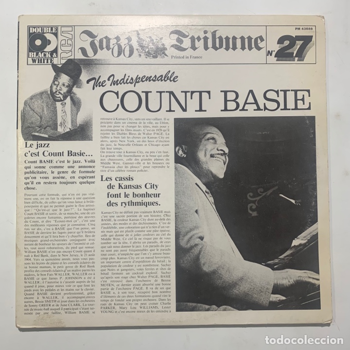 Discos de vinilo: DOBLE LP GATEFOLD Count Basie &lrm;&ndash; The Indispensable Count Basie DE 1982 - Foto 1