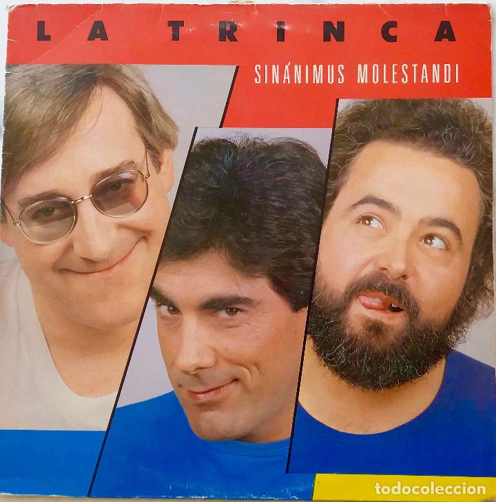 Discos de vinilo: LA TRINCA, SINANIMUS MOLESTANDI. LP CON FUNDA INTERIOR CON LETRAS - Foto 1