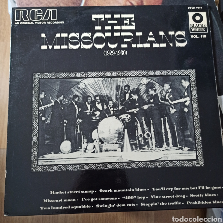 Disques de vinyle: The Missourians - The Missourians (1929-1930) (RCA, France, 1974)