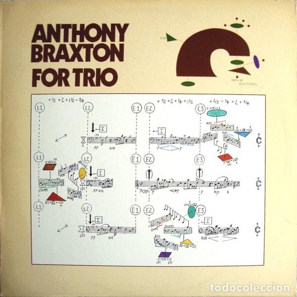 Discos de vinilo: Anthony Braxton &lrm;&ndash; For Trio - Foto 1