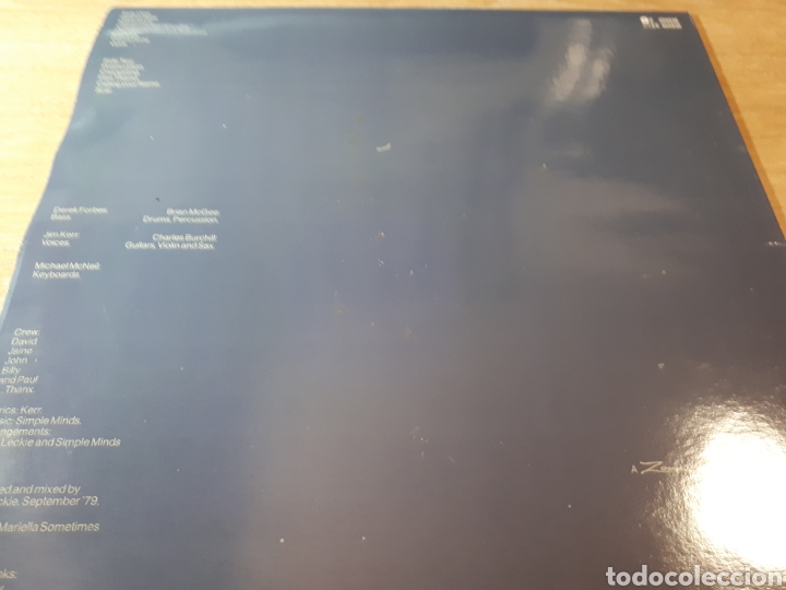Discos de vinilo: SIMPLE MINDS REAL TO REAL CACOPHONY - Foto 2