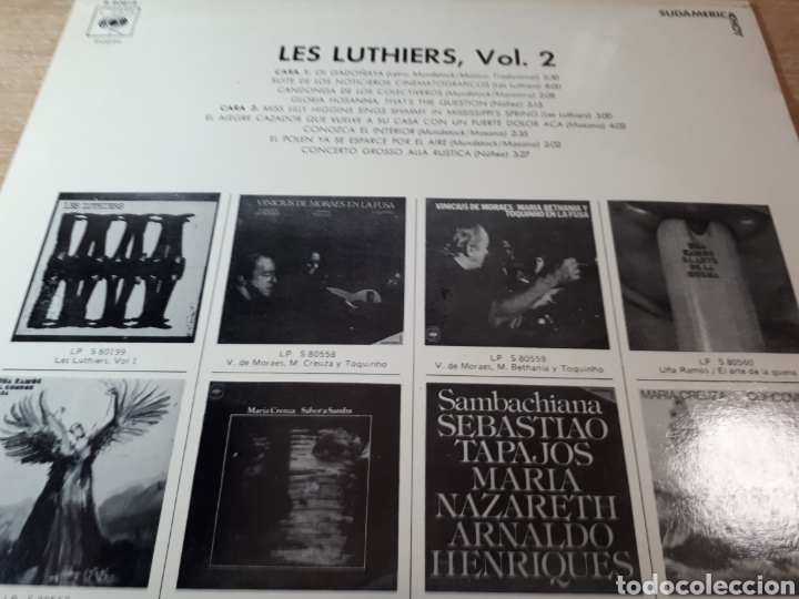 Discos de vinilo: LES LUTHIERS VOL.2 - Foto 2