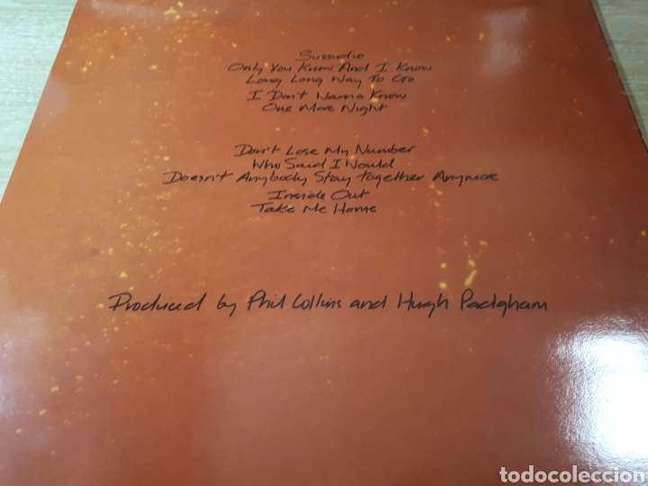 Discos de vinilo: PHIL COLLINS NO JACKET REQUISED - Foto 2