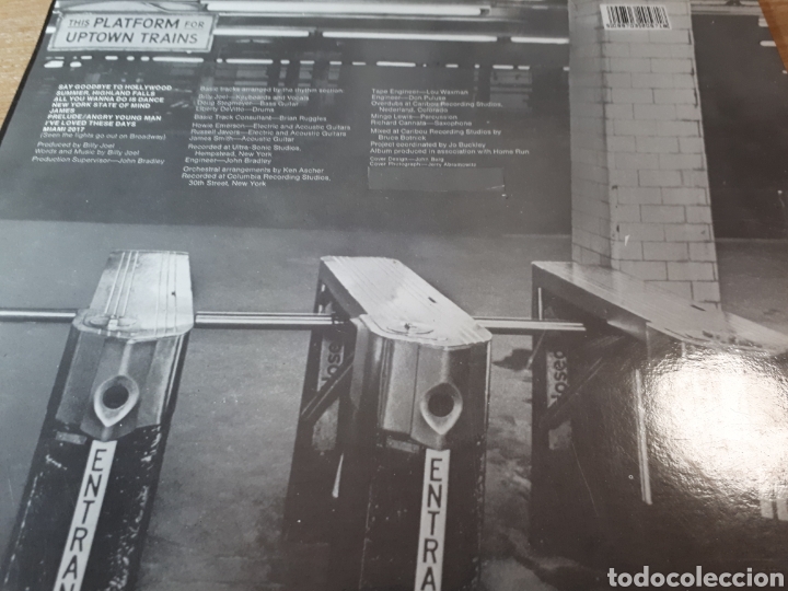 Discos de vinilo: BILLY JOEL TURNSTILES - Foto 2