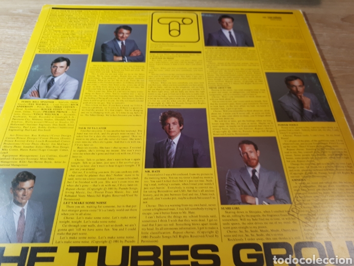 Discos de vinilo: THE TUBES COMPLETION BACKWARD PRINCIPLE - Foto 2