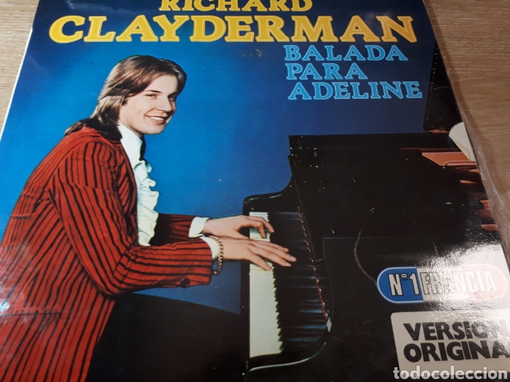 Discos de vinilo: RICHARD CLAYDERMAN BALADA PARA ADELINE - Foto 1