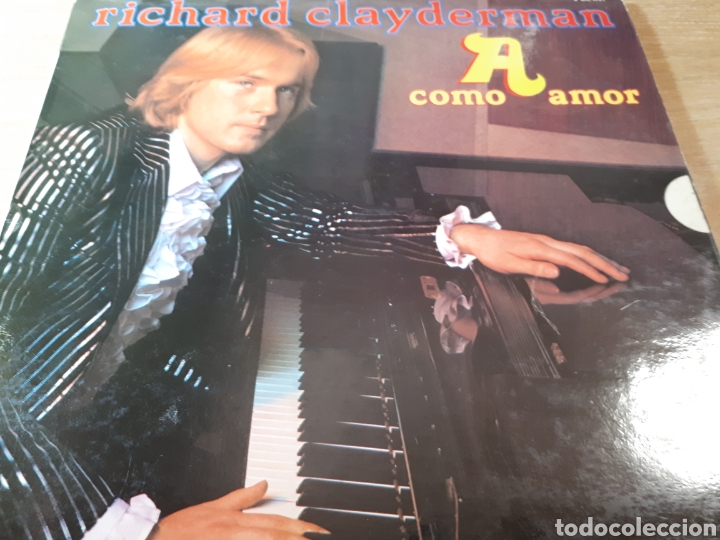 Discos de vinilo: RICHARD CLAYDERMAN A COMO AMOR - Foto 1