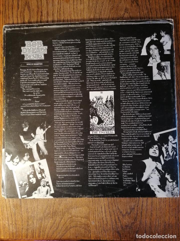 Discos de vinilo: BOB DYLAN - DESIRE - Foto 4