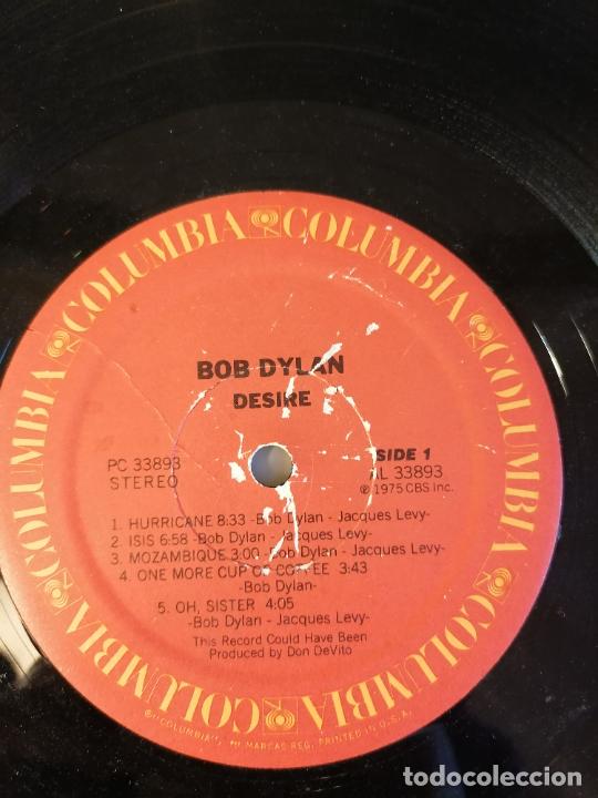Discos de vinilo: BOB DYLAN - DESIRE - Foto 5