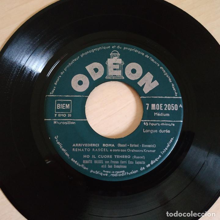 Discos de vinilo: RENATO RASCEL - ARRIVEDERCI ROMA + 3 RARO EP ODEON - Foto 3