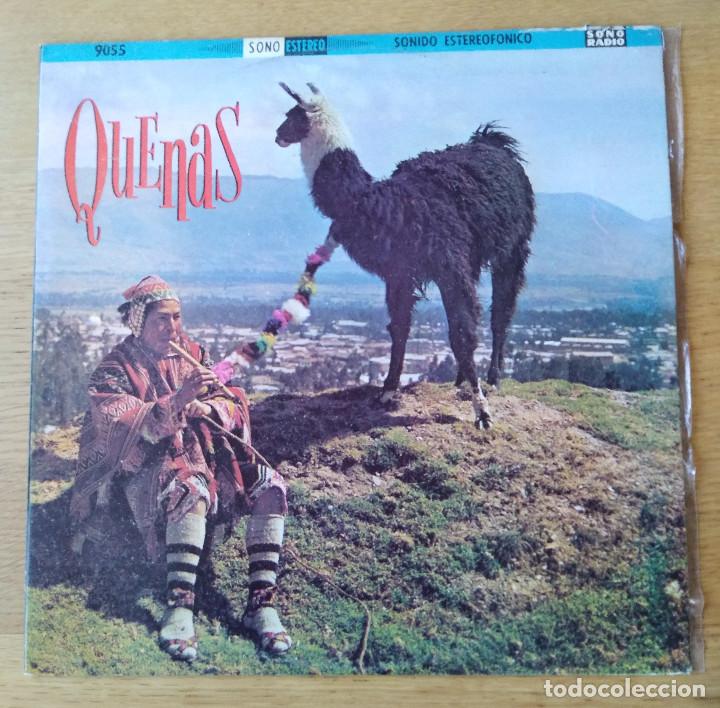 Discos de vinilo: CONJUNTO SOL DEL PER&Uacute;: &rdquo;QUENAS&rdquo;- LP VINILO FOLK PERU - Foto 1