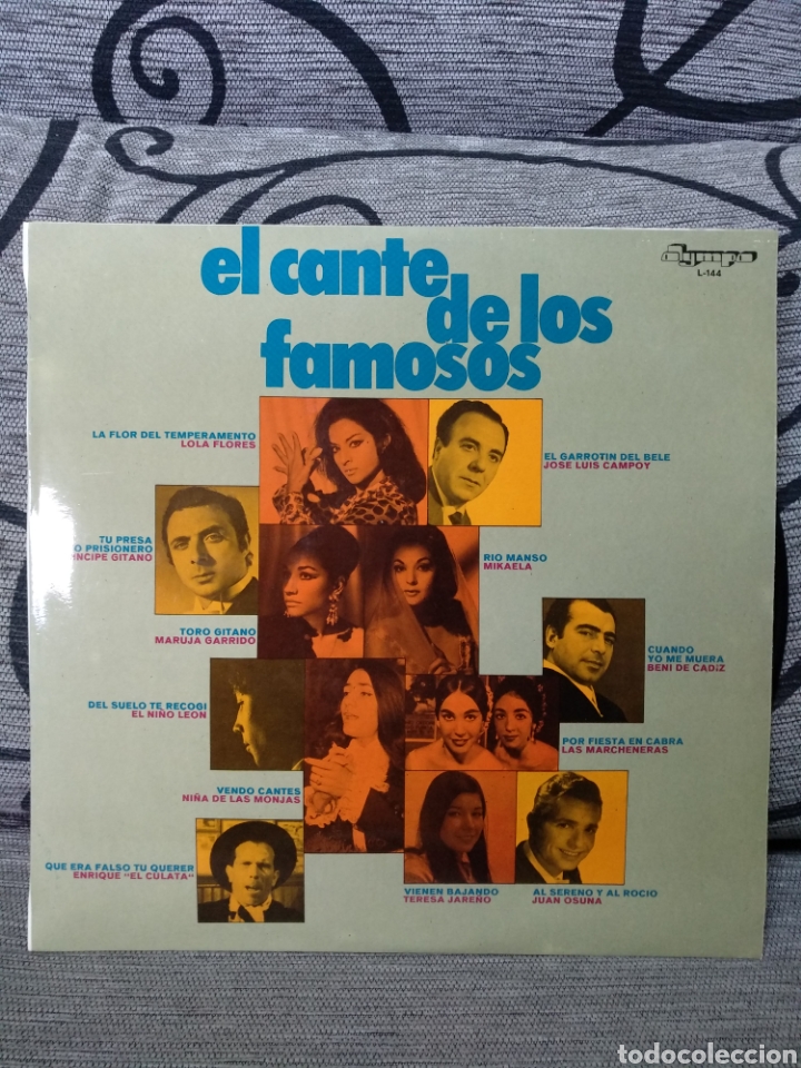 Discos de vinilo: El cante de los famosos - Foto 1