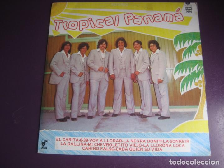 Disques de vinyle: Tropical Panam&aacute; - LP EMI POPS MEXICO 1985 - CUMBIA - VALLENATO - SIN APENAS USO