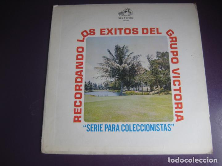 Disques de vinyle: Recordando Los &Eacute;xitos Del Grupo Victoria - LP RCA PUERTO RICO - BOLERO - JIBARO - FOLK - POCO USO