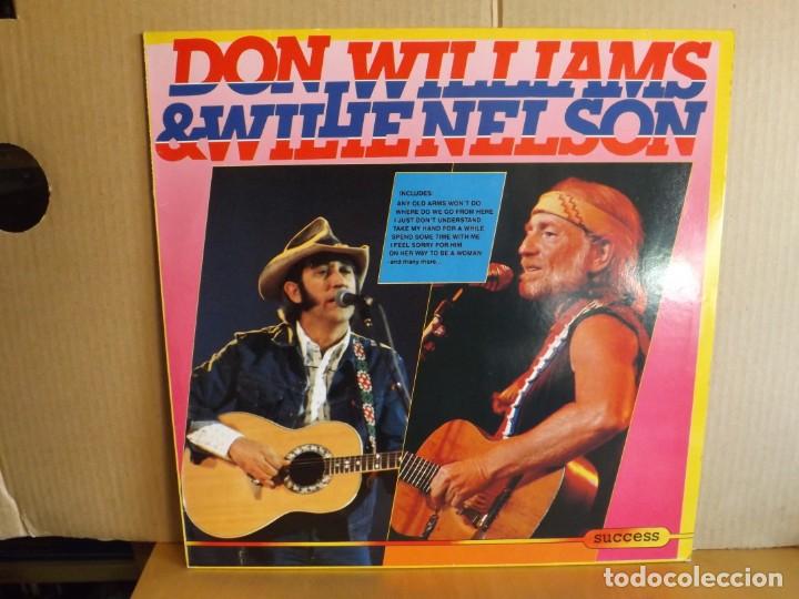 Discos de vinilo: DON WILLIAMS & WILLIE NELSON --- SAME - Foto 1