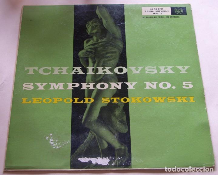 Discos de vinilo: TCHAIKOVSKY SYMPHONY N&deg; 5 - STOKOWSKI - Foto 1