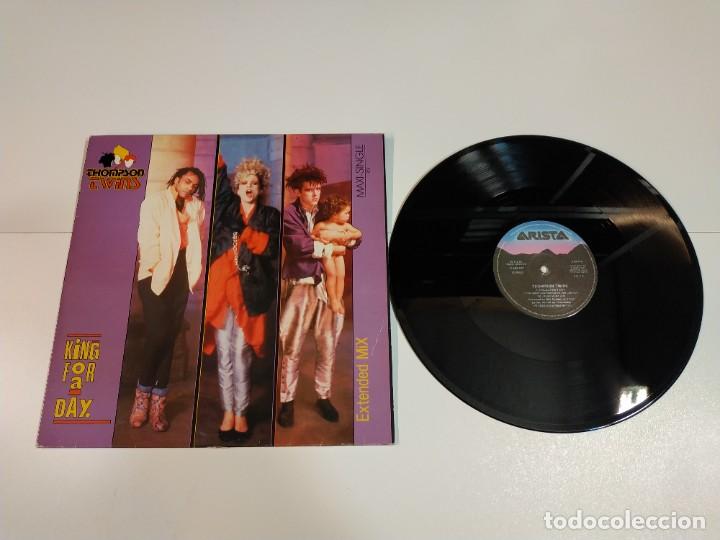 Discos de vinilo: Thompson Twins - King For A Day (7&rdquo;, Single) 1985/ES - Foto 1
