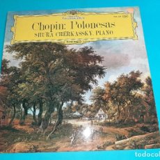 Discos de vinilo: LP - CHOPIN - POLONESAS-SHURA CHERKASSKY -PIANO -DEUTSCHE GRAMMOPHON. Lote 257416105