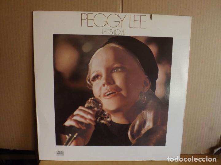 Discos de vinilo: PEGGY LEE ---- LET&acute;S LOVE - Foto 1