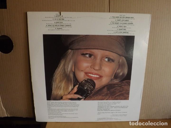 Discos de vinilo: PEGGY LEE ---- LET&acute;S LOVE - Foto 2