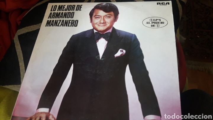 Disques de vinyle: Vinilo doble, Lo mejor de Armando Manzanero, a estrenar