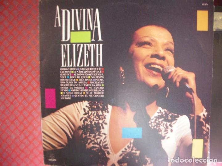 Disques de vinyle: ELIZETH CARDOSO- A DIVINA ELIZETH. LP.