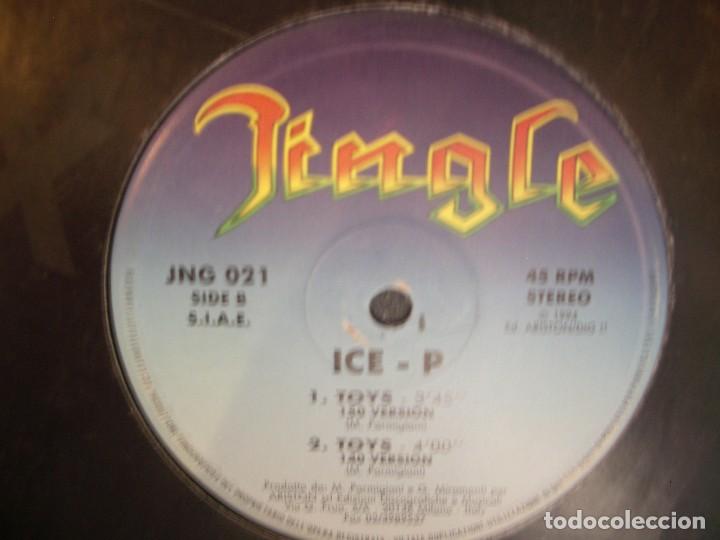Discos de vinilo: ICE-P- TOYS. MAXISINGLE. - Foto 1