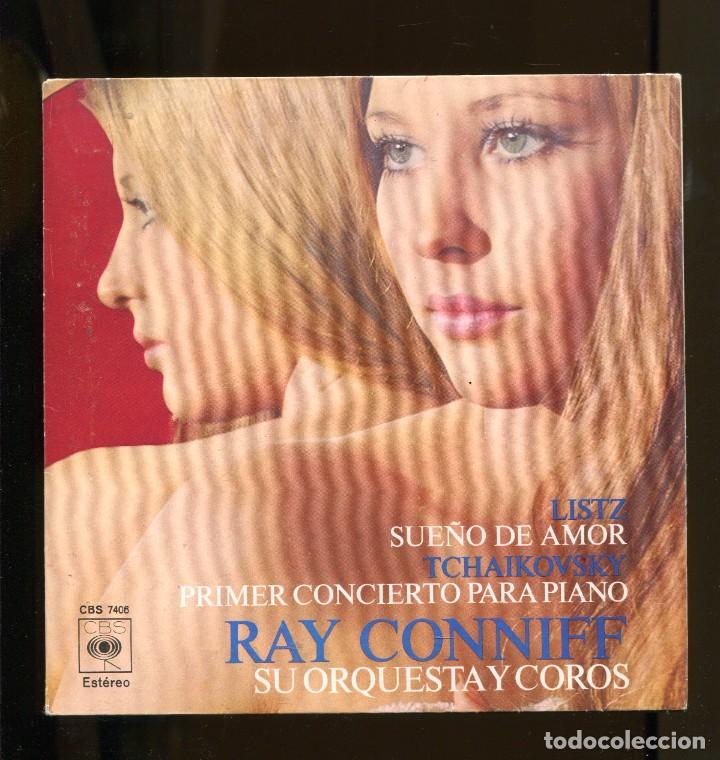 Discos de vinilo: Ray conniff. ep cbs. listz. sue&ntilde;o de amor. tchaikovsky - Foto 1