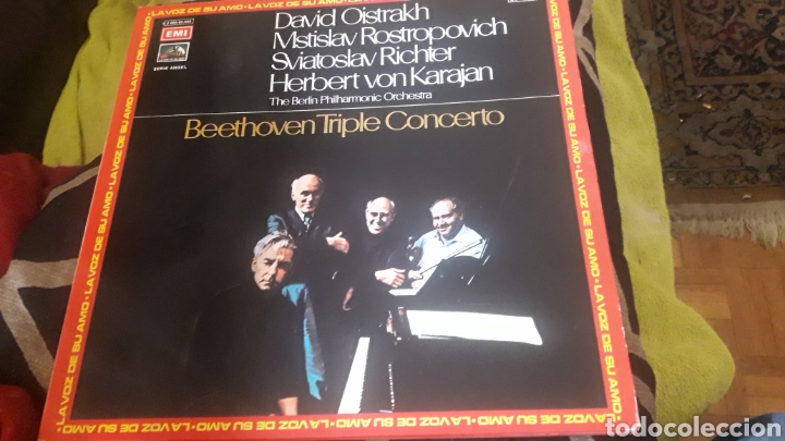 Discos de vinilo: Beethoven Triple Concerto, vinilo a estrenar - Foto 1