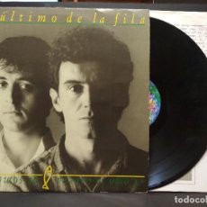 Discos de vinilo: EL ULTIMO DE LA FILA - COMO LA CABEZA AL SOMBRERO - LP 1988 PRIMERA EDICION PDI PEPETO. Lote 257556705