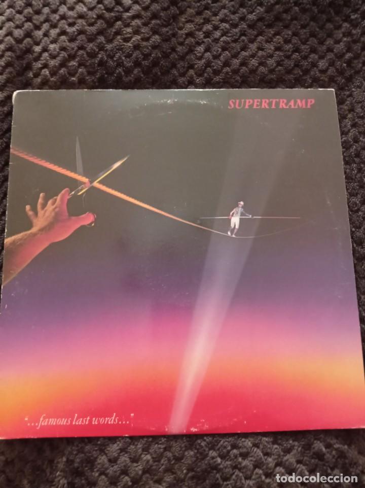 Discos de vinilo: SUPERTRAMP - ...FAMOUS LAST WORDS.. LP - Foto 1