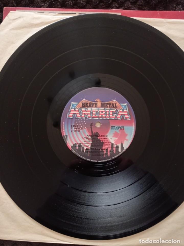 Discos de vinilo: KUBLAI KHAN - ANNIHILATION LP - Foto 5