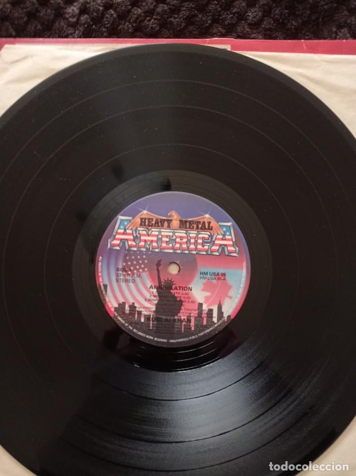 Discos de vinilo: KUBLAI KHAN - ANNIHILATION LP - Foto 7