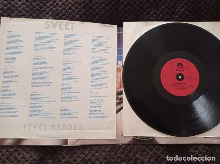 Discos de vinilo: SWEET - LEVEL HEADED LP - Foto 7