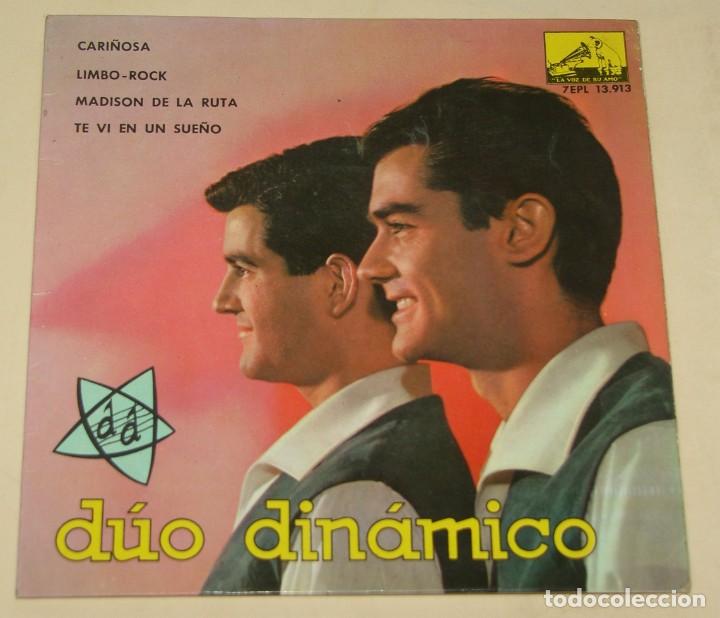 Discos de vinilo: DUO DINAMICO - CARI&Ntilde;OSA + 3 - ODEON 1963 - Foto 1