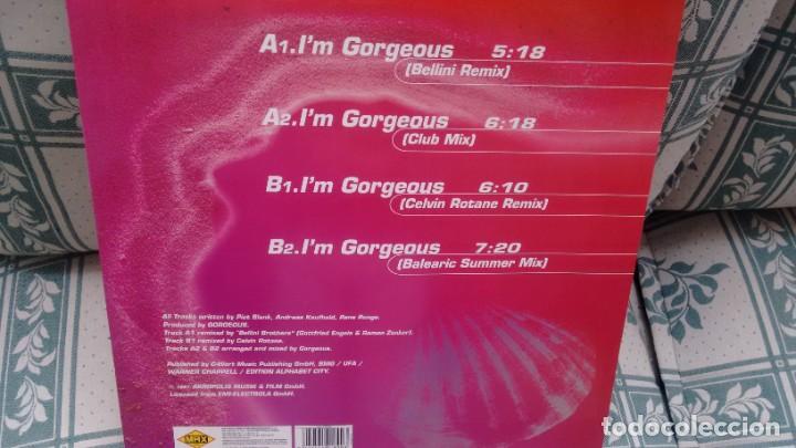 Discos de vinilo: MAXISINGLE (VINILO) DE GORGEUS A&Ntilde;OS 90 - Foto 2