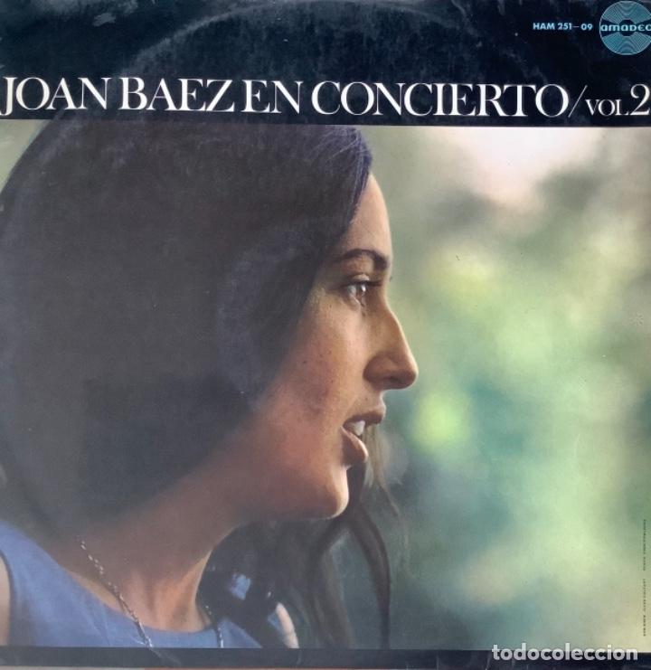 Discos de vinilo: JOAN BAEZ EN CONCIERTO/VOL.2 - Foto 1