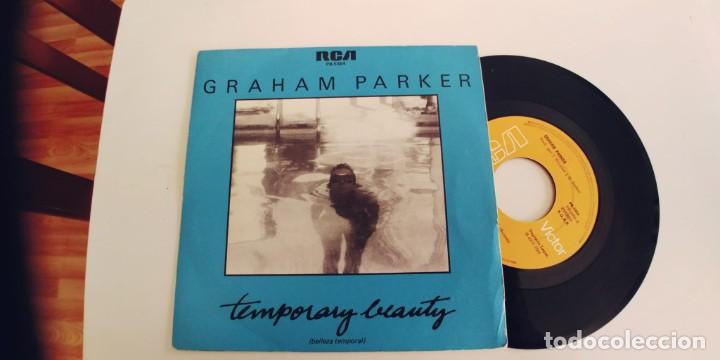 Discos de vinilo: GRAHAM PARKER-SINGLE TEMPORARY BEAUTY-NUEVO - Foto 1