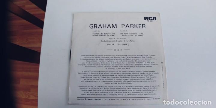 Discos de vinilo: GRAHAM PARKER-SINGLE TEMPORARY BEAUTY-NUEVO - Foto 2